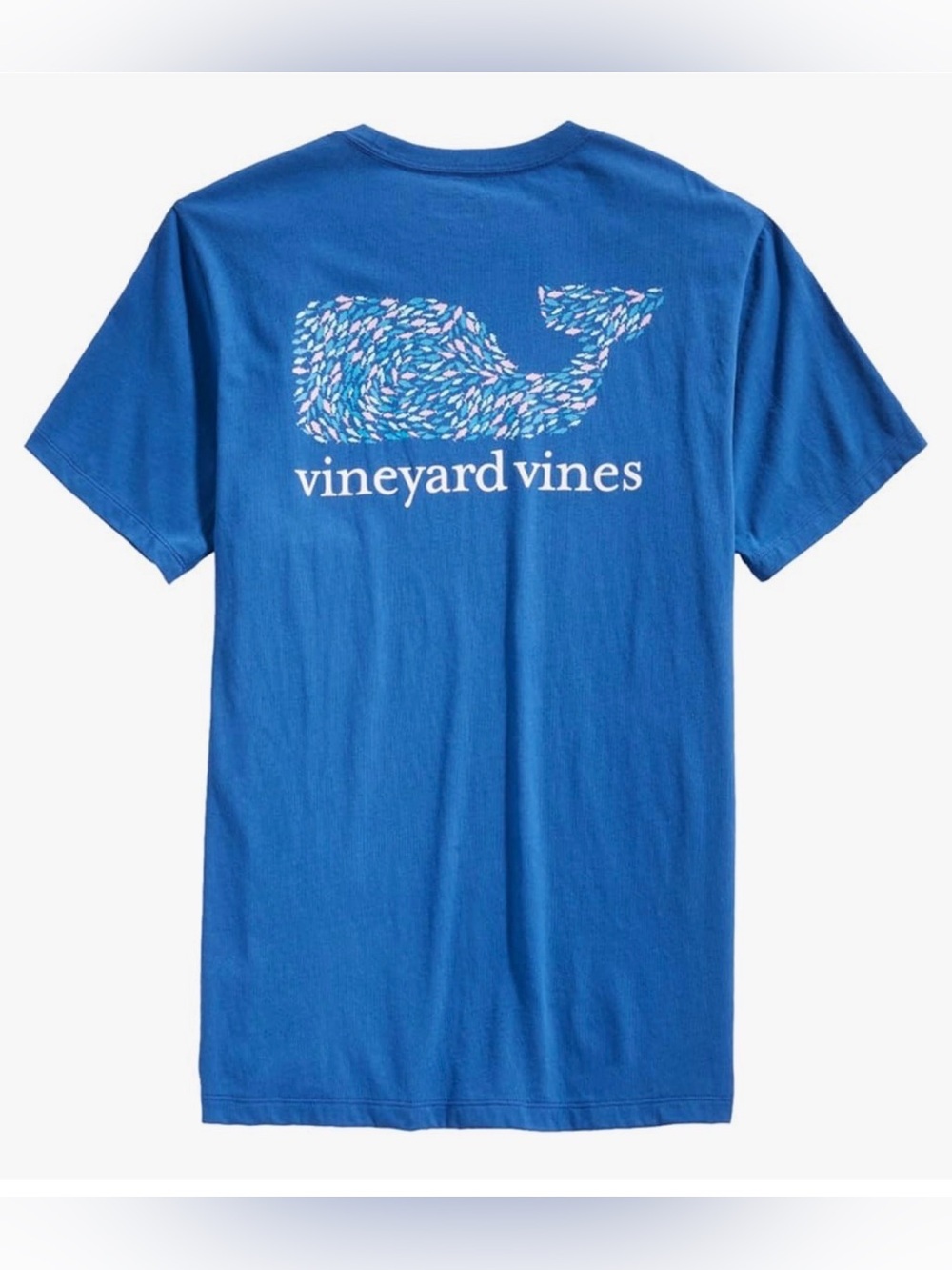 VINEYARD VINES MENS SHORT-SLEEVE FISH SWIRL WHALE FILL T-SHIRT! - Picture 6 of 6